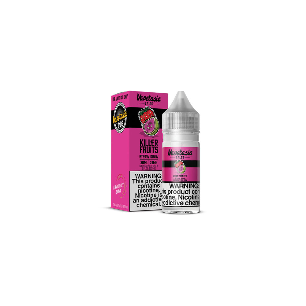 Vapetasia Salt Series E-Liquid 30mL | 24mg Straw Guaw