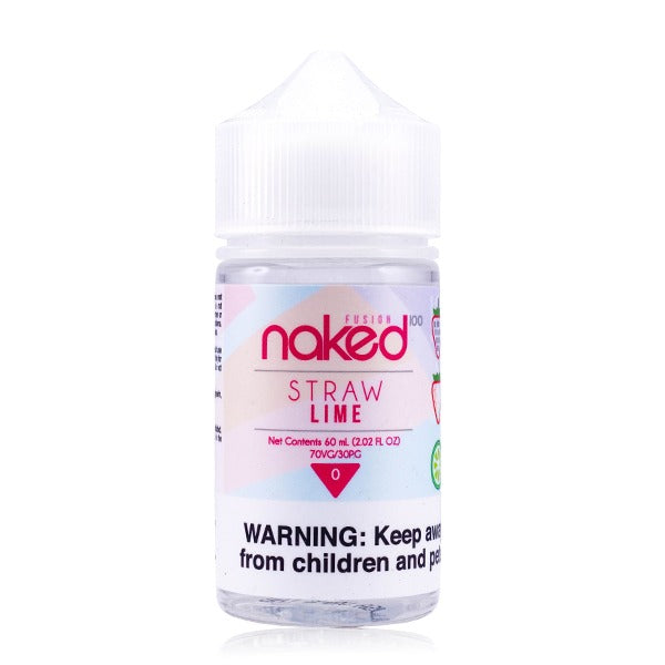 Naked 100 E-Liquid 60mL (Freebase) | 0mg Straw Lime