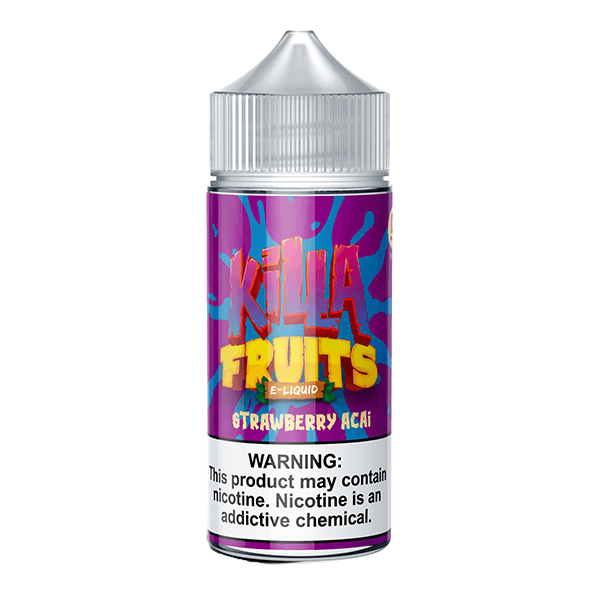 Killa Fruits Series E-Liquid 100mL (Freebase) | Strawberry Acai