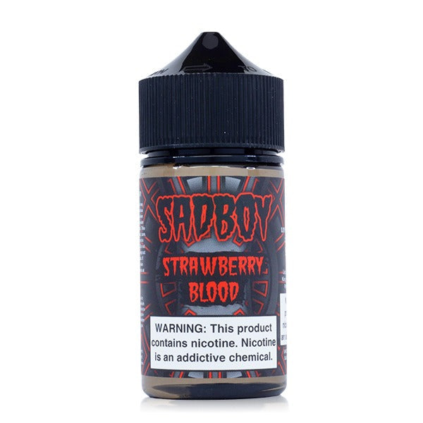 Sadboy Bloodline Series E-Liquid 60mL | 0mg Strawberry Blood Bottle