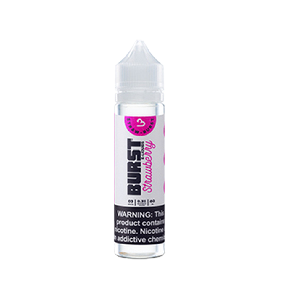 Burst Series E-Liquid 60mL (Freebase) | Strawberry