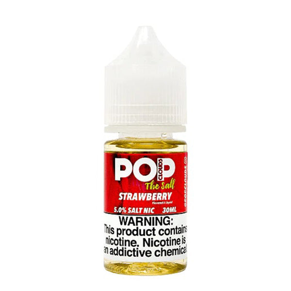 Pop Clouds Salt Series E-Liquid 30mL | 35mg Strawberry BOttle