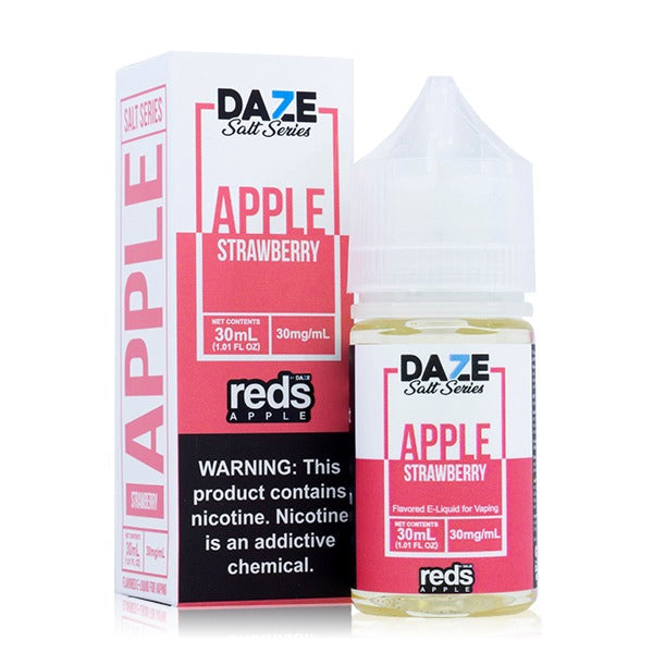 Reds Salt Series E-Liquid 30mL Salt Nic 30mg Strawberry with Packaging