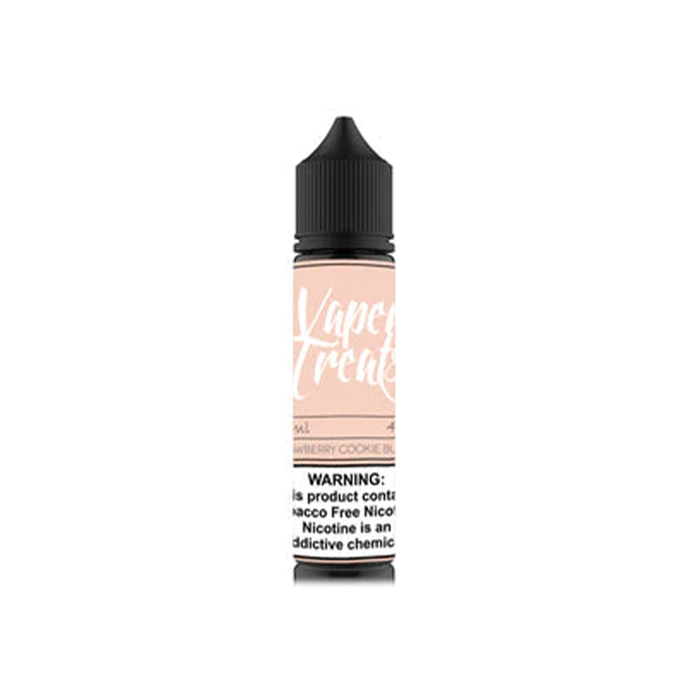 Vaper Treats Series E-Liquid 60mL | 0mg Strawberry Cookie Butter Bottle