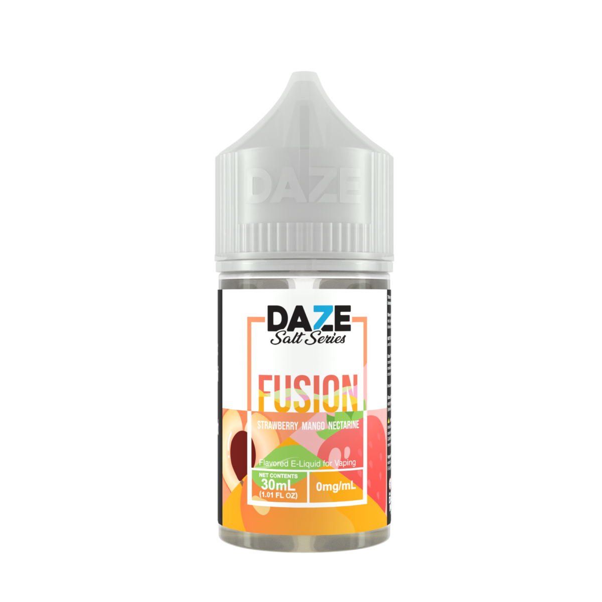 7Daze Fusion Salt Series E-Liquid 30mL (Salt Nic) | 30mg Strawberry Mango Nectarine