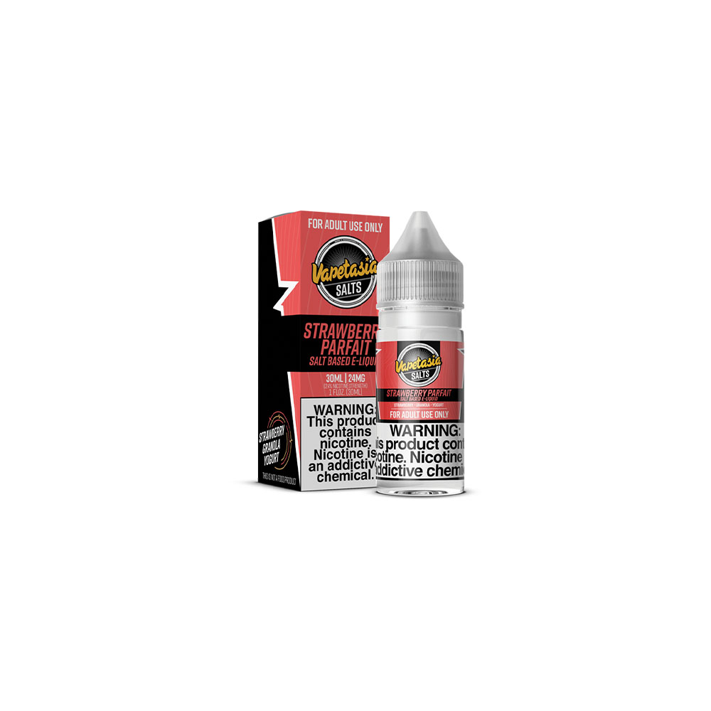 Vapetasia Salt Series E-Liquid 30mL | 24mg Strawberry Parfait