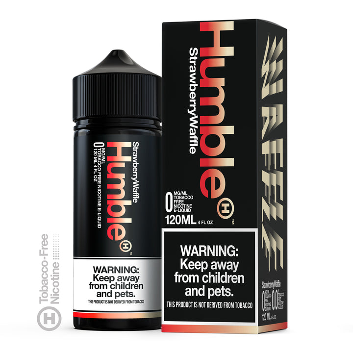 Humble TFN Series E-Liquid 3mg | 120mL (Freebase) Strawberry Waffle with Packaging