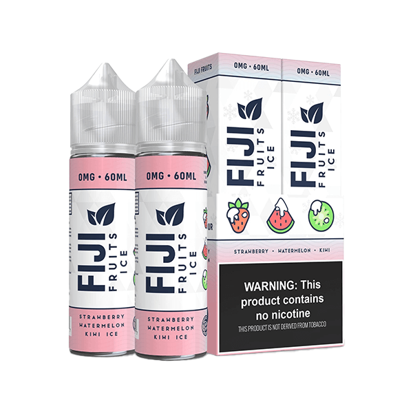 Tinted Brew Fiji Fruits Series E-Liquid x2-60mL | 0mg Strawberry Watermelon Kiwi Ice with packaging