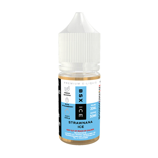 GLAS BSX TFN Salt Series E-Liquid 30mg | 30mL (Salt Nic) Strawnana Ice