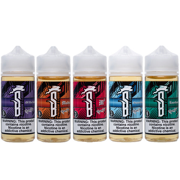 Suicide Bunny TFN Series E-Liquid 100mL Group Photo