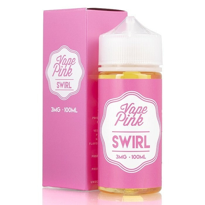 Vape Pink Series E-Liquid 100mL | 3mg Swirl with Packaging