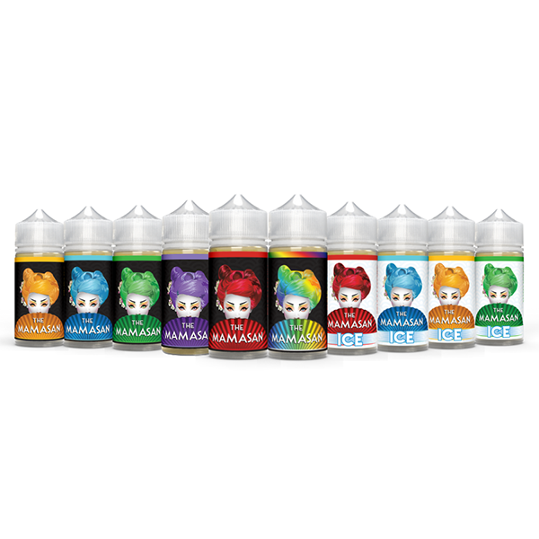 The Mamasan Series E-Liquid 100mL Group Photo