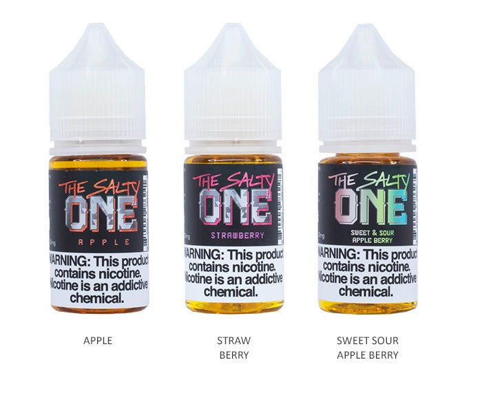 The Salty One Salt Series E-Liquid 30mL (Salt Nic) Group Photo