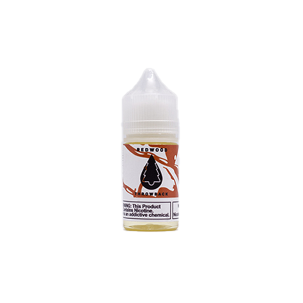 Redwood Salt Series E-Liquid 30mL Tobacco Brown bottle