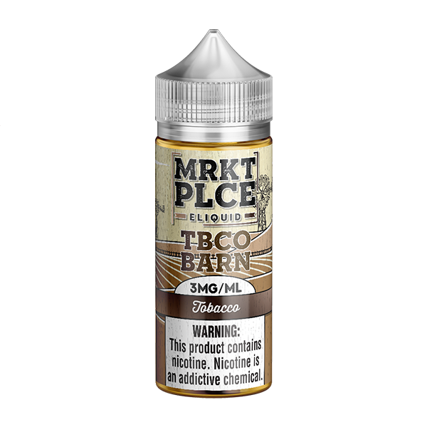 TBCO Barn by MRKT PLCE E-Liquid 6mg | 100mL (Freebase) Tobacco