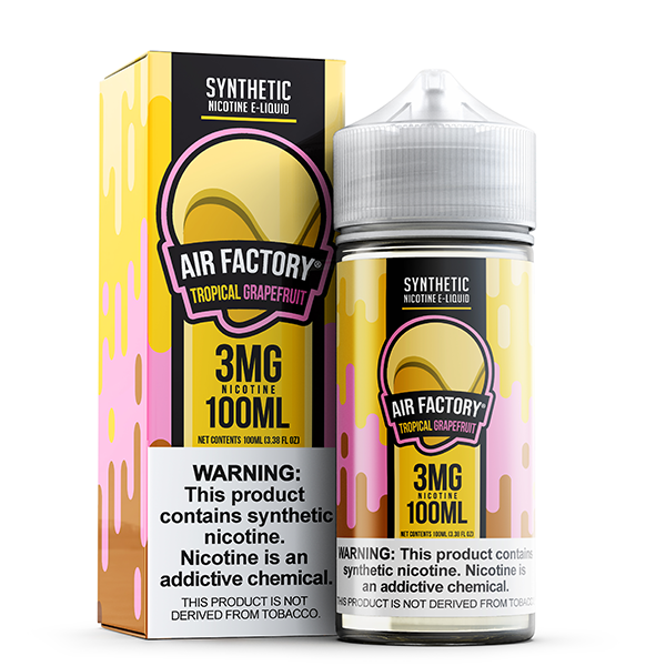 Air Factory TFN Series E-Liquid 100mL (Freebase) |  Tropical Grapefruit with packaging