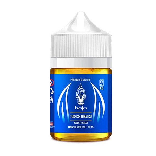 Halo Series E-liquid 60mL (Freebase) Turkish Tobacco