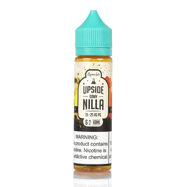 Elysian Series E-Liquid 120mL (Freebase) | 0mg Upside Down Nilla 