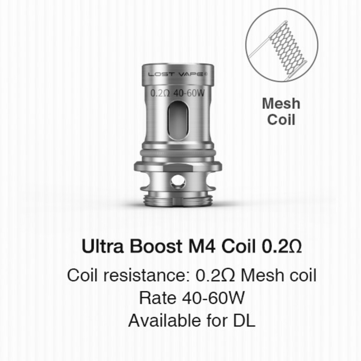 Lost Vape Ultra Boost Coils (5-Pack)