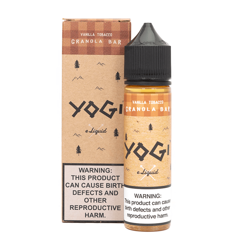 Yogi E-Liquid 60mL | 0mg (Original & Farms Series) Vanilla Tobacco with Packaging