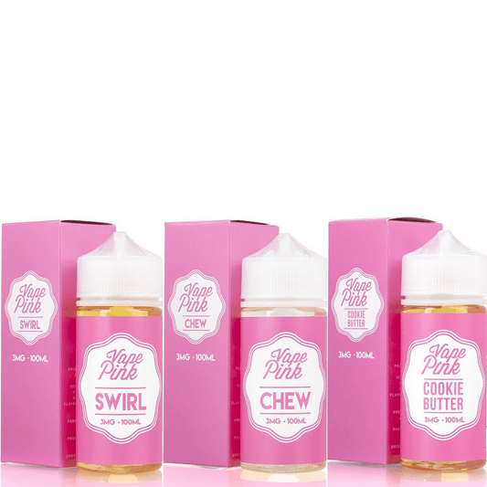 Vape Pink Series E-Liquid 100mL | 3mg Group Photo