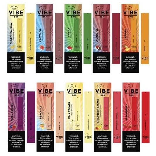 Vibe Bar Disposable | 300 Puffs | 1.3mL