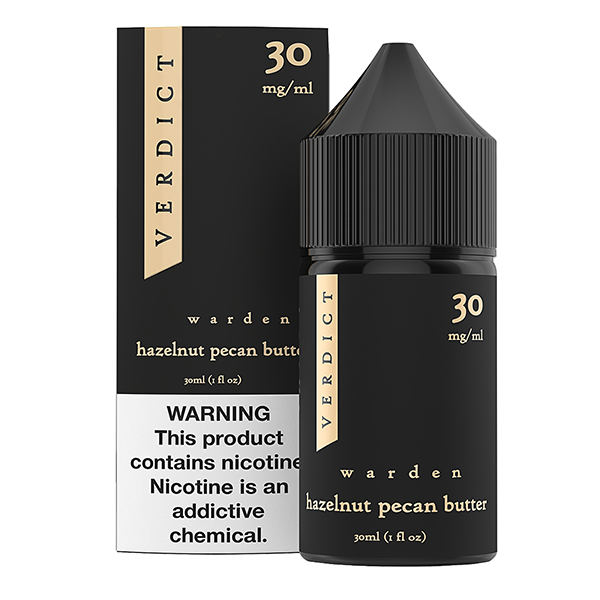 Verdict Salt Series E-Liquid 30mL | 30mg Warden with packaging