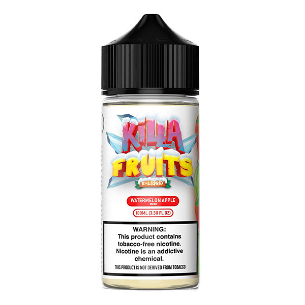 Killa Fruits Signature TFN Series E-Liquid 100mL (Freebase) | 3mg Watermelon Apple on Ice