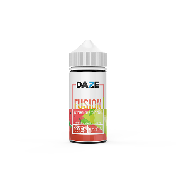 7Daze Fusion Series E-Liquid 100mL (Freebase) Watermelon Apple Pear