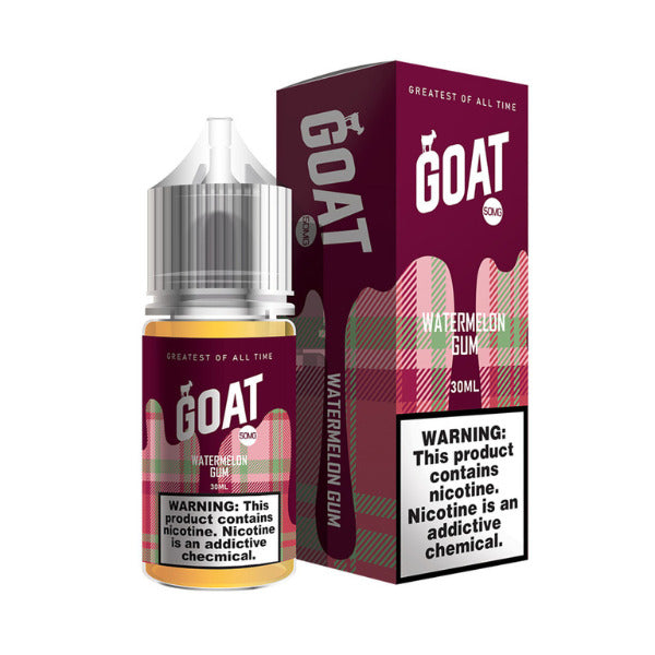 Drip More GOAT Salt Series E-Liquid 30mL Watermelon Gum with packaging