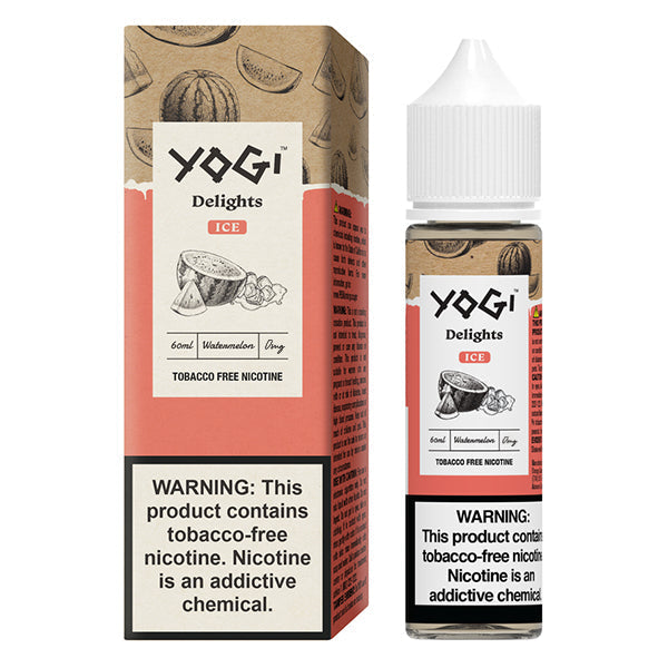 Yogi Delights TFN Series E-Liquid 60mL | 0mg Watermelon Ice with Packaging