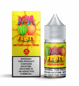 Killa Fruits Salt Series E-Liquid 30mL (Salt Nic) | 30mg Watermelon Nectarine with packaging