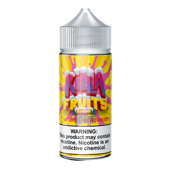 Killa Fruits Series E-Liquid 100mL (Freebase) | Watermelon Strawberry On ice