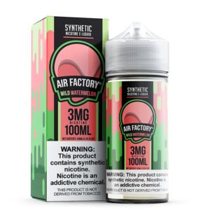 Air Factory TFN Series E-Liquid 100mL (Freebase) | Wild Watermelon with packaging