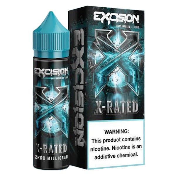 Excision Series E-Liquid 60mL (Freebase) X-Rated with Packaging