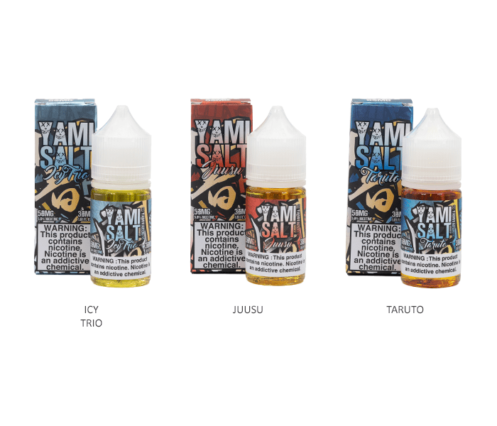 Yami Salt Series E-Liquid 30mL | 35mg Group Photo