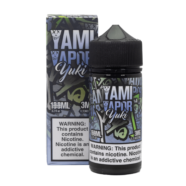 Yami Vapor Series E-Liquid 100mL | 0mg Yuki with Packaging