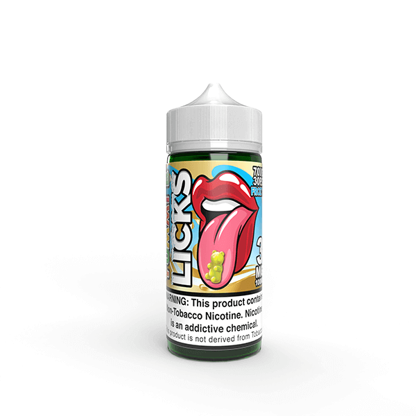 Licks TFN by Juice Roll Upz E-Liquid 100mL (Freebase) | 3mg Yummy B Frozty