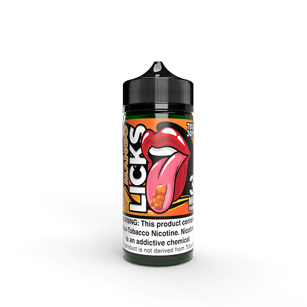 Licks TFN by Juice Roll Upz E-Liquid 100mL (Freebase) | 3mgYummi Mango